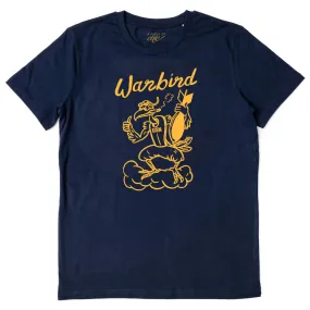 A Piece Of Chic "War Bird" Navy Tee