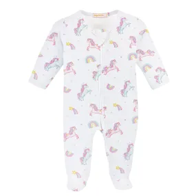 Baby Club Chic Magical Unicorn Zipped Footie