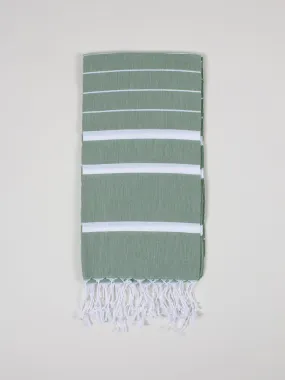 Ibiza Summer Hammam Towel, Olive