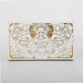 Premium Ivory Lady Dicewinder Deck Box for Card Games