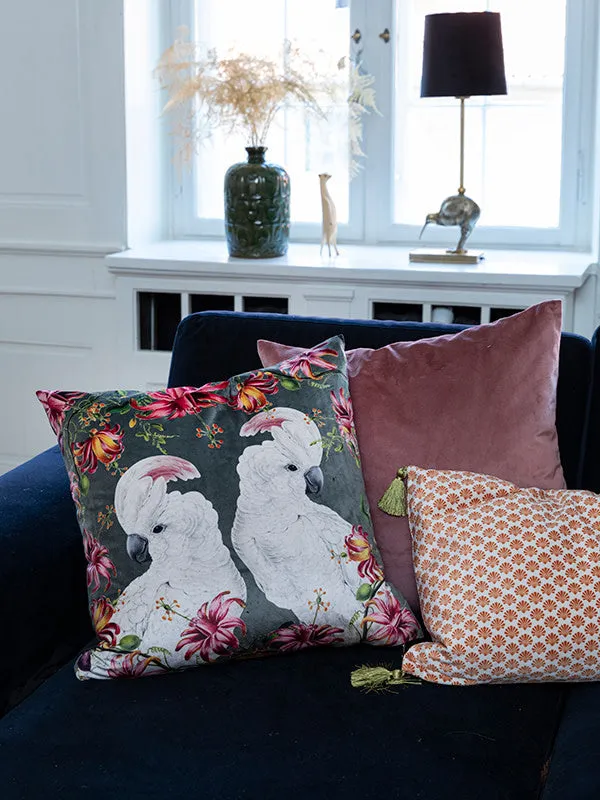 Olive Branch Cockatiel Cushion