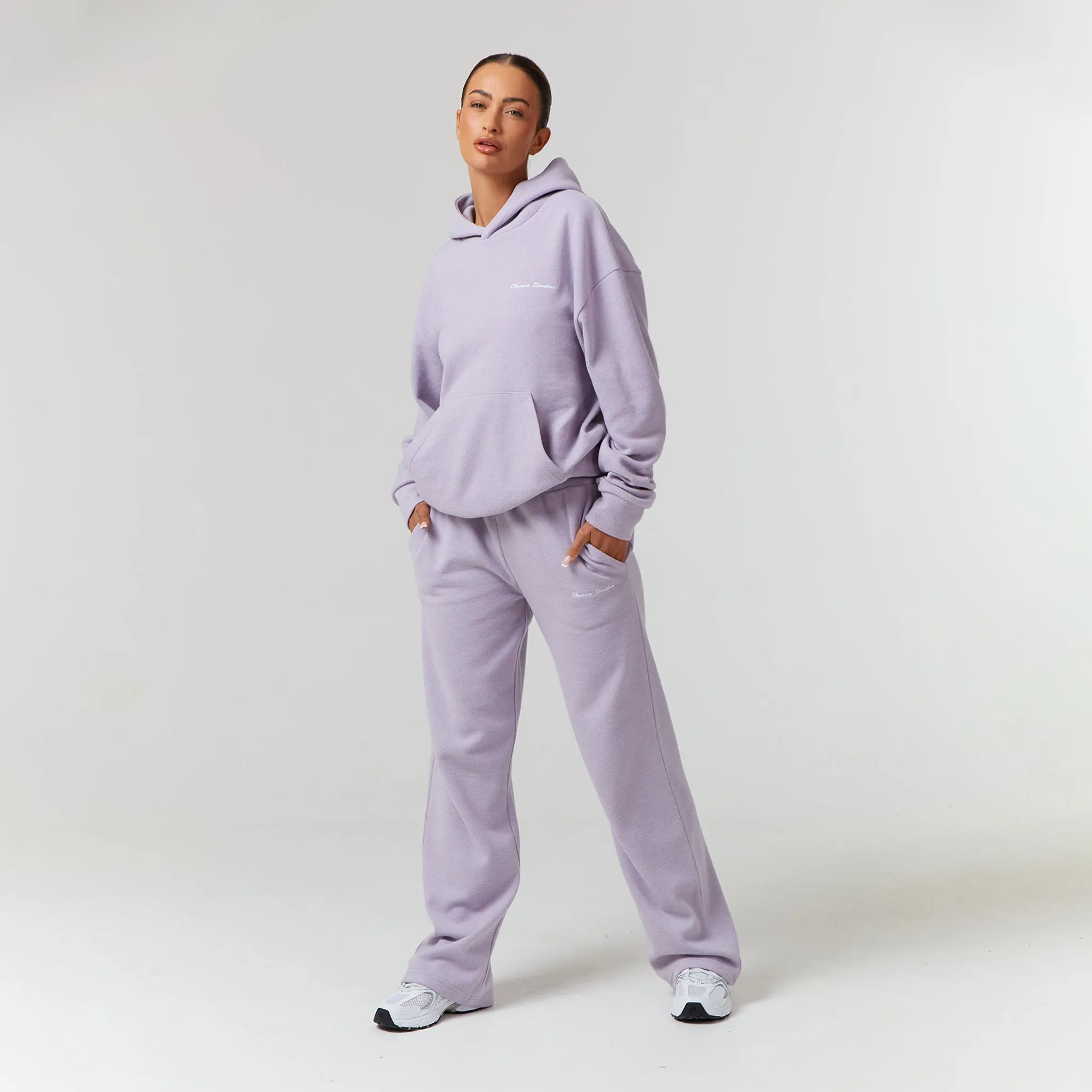 Soft Knit Tracksuit | Lilac